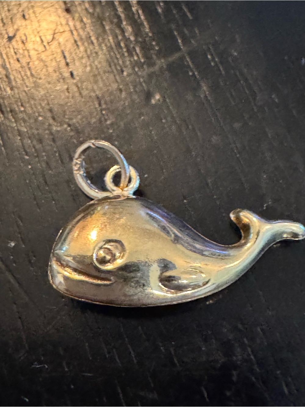 10k real gold stamped acid test pendant